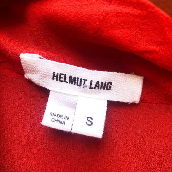 Helmut Lang 100% silk sleeveless blouse - sz small - Picture 6 of 8